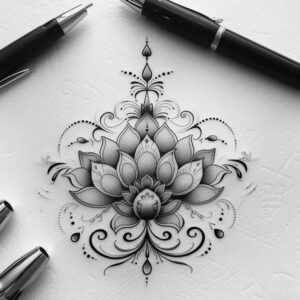 ornamental-mandala – tattoo design ideas free ai generated – radiating-symmetry – for-arm – Gallery: mandalas-and-similar-inkby-ai