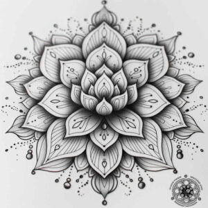 ornamental-rays – tattoo design ideas free ai generated – intricate – for-inner-arm – Gallery: mandalas-and-similar-inkby-ai