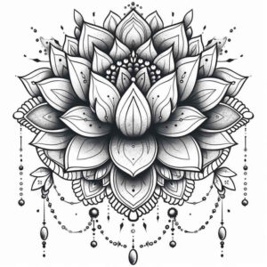 ornamental-ring – tattoo design ideas free ai generated – dynamic-center – for-back – Gallery: mandalas-and-similar-inkby-ai