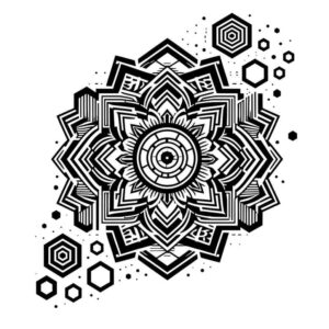 radiating-symmetry – tattoo design ideas free ai generated – circle-of-life – for-back-shoulder – Gallery: mandalas-and-similar-inkby-ai