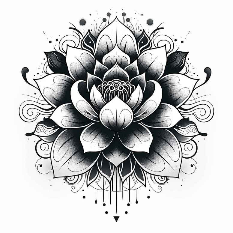 spiritual-focus – tattoo design ideas free ai generated – detailed-symmetry – for-inner-arm – Gallery: mandalas-and-similar-inkby-ai