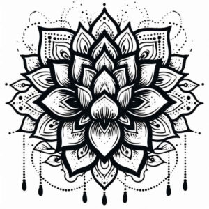 spokes – tattoo design ideas free ai generated – spiritual-focus – for-palm – Gallery: mandalas-and-similar-inkby-ai