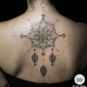 spokes – tattoo design ideas free ai generated – universe – for-full-back – Gallery: mandalas-and-similar-inkby-ai