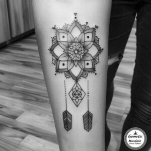 symmetric – tattoo design ideas free ai generated – unending – for-spine – Gallery: mandalas-and-similar-inkby-ai