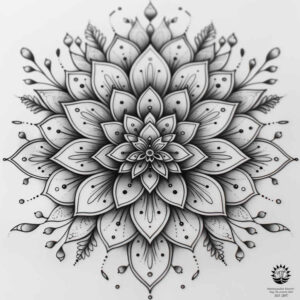 mandalas-and-similar tattoo design ideas engraved motif artistic for side