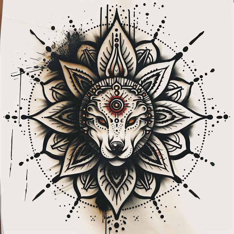 mandalas-and-similar tattoo design ideas cosmic order balanced design embodying endurance