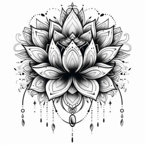 mandalas-and-similar tattoo design ideas spirituality calming for lower back