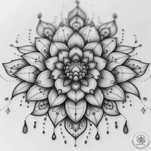 mandalas-and-similar tattoo design ideas repetitive shapes complex for biceps