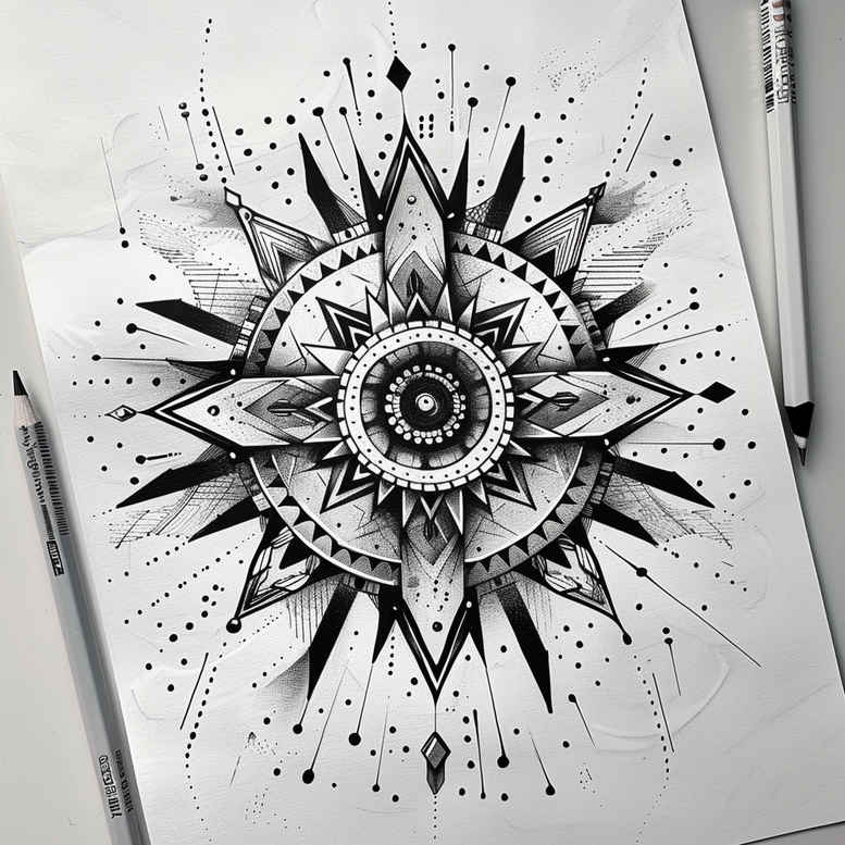 mandalas-and-similar tattoo design ideas ethereal detailed circles embodying courage