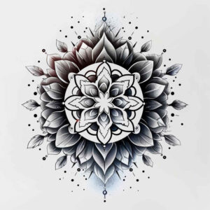 mandalas-and-similar tattoo design ideas circular grid detailed for hand