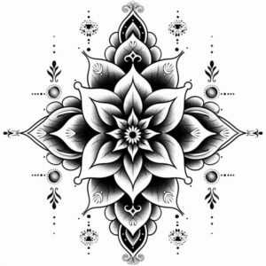 mandalas-and-similar tattoo design ideas vibration detailed shapes for spine