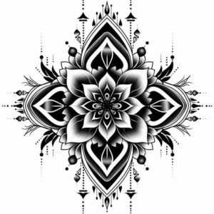 mandalas-and-similar tattoo design ideas subtle fill mandala art stands for strength
