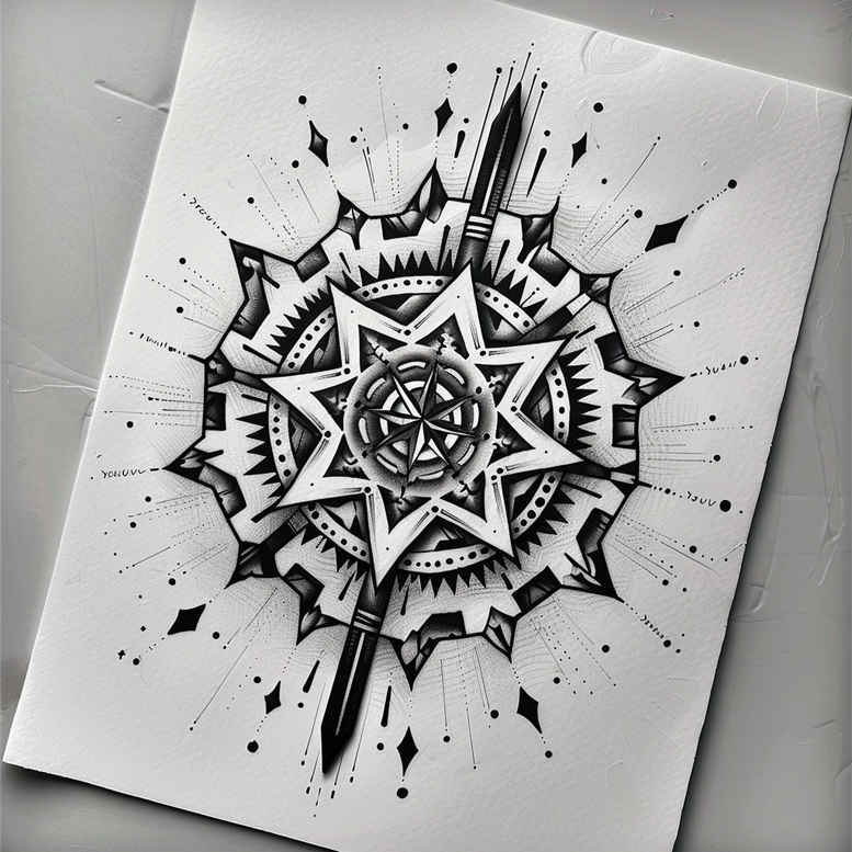 mandalas-and-similar tattoo design ideas fractal precise represents perseverance