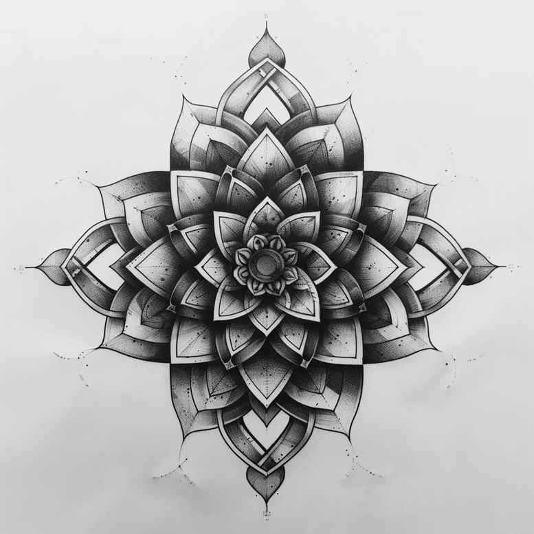 mandalas-and-similar tattoo design ideas holy pattern precise shows courage