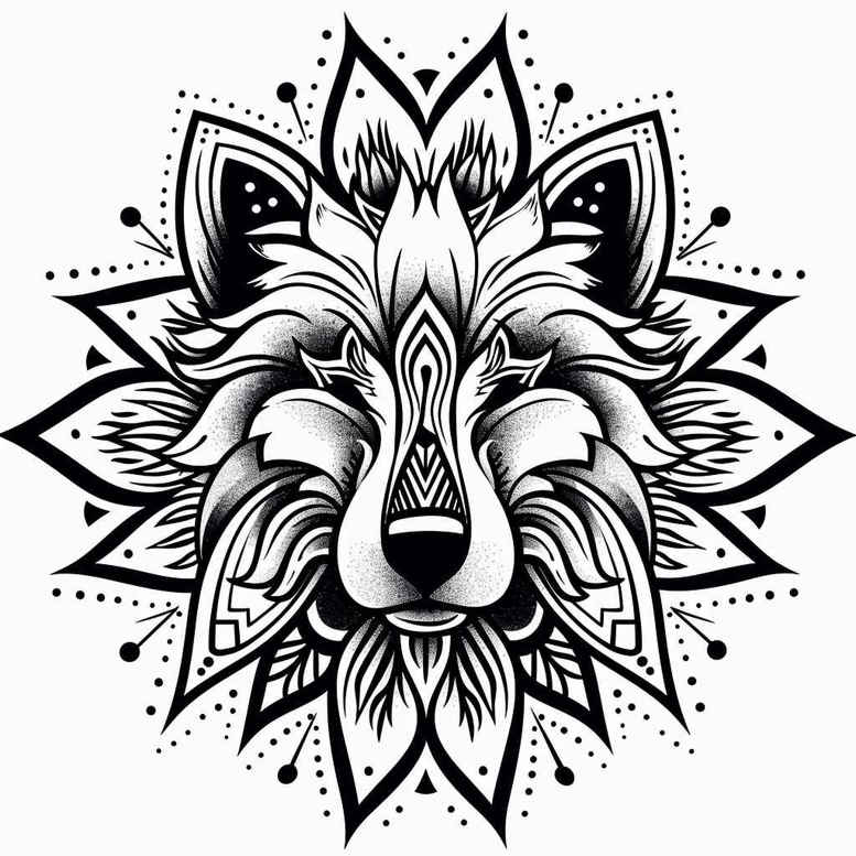 mandalas-and-similar tattoo design ideas celestial sacred geometry embodying strength