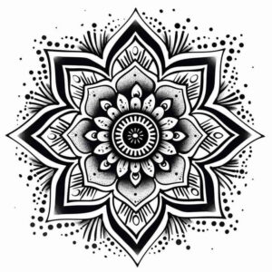 mandalas-and-similar tattoo design ideas intricate web spiritual for outer arm