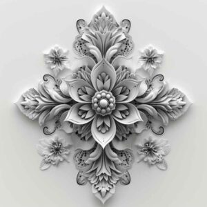 mandalas-and-similar tattoo design ideas spokes symmetrical patterns embodying determination