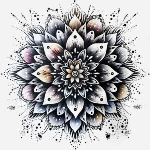 mandalas-and-similar tattoo design ideas ornate circle symmetrical patterns for nape