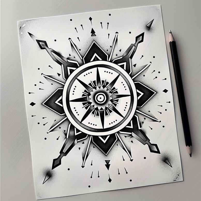 mandalas-and-similar tattoo design ideas meditative art symmetry meaning endurance