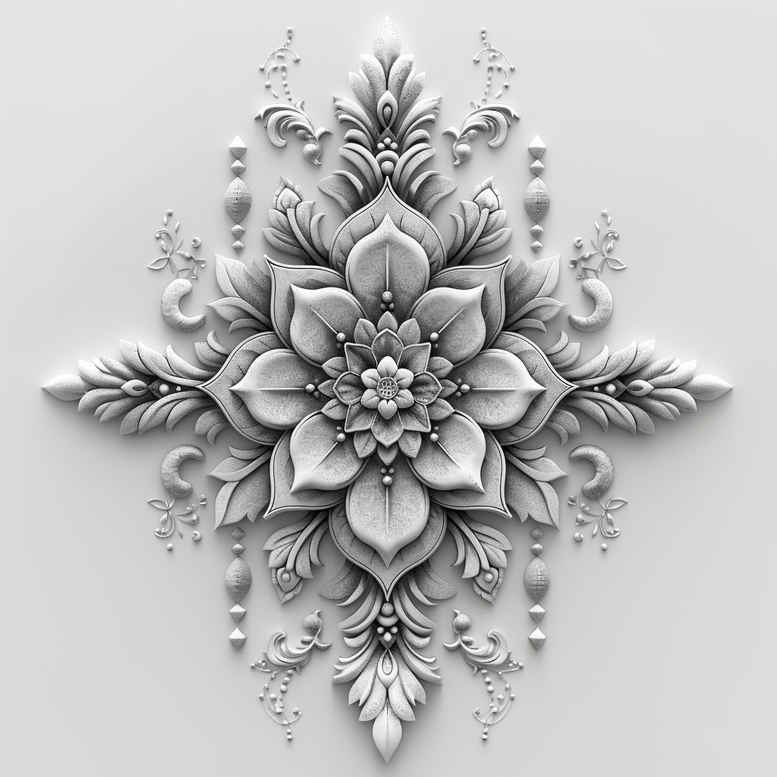 mandalas-and-similar tattoo design ideas sacred symbol symmetry stands for determination