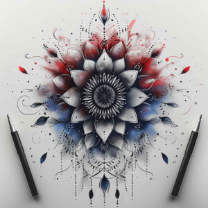 unbroken-circle – tattoo design ideas free ai generated – intricate – for-palm – Gallery: mandalas-and-similar-inkby-ai
