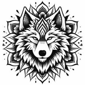 unbroken-circle – tattoo design ideas free ai generated – unending – for-neck – Gallery: mandalas-and-similar-inkby-ai