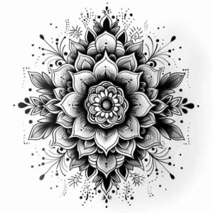 universe – tattoo design ideas free ai generated – geometric-lace – for-wrist – Gallery: mandalas-and-similar-inkby-ai