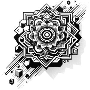 vibration – tattoo design ideas free ai generated – intricate-web – for-upper-arm – Gallery: mandalas-and-similar-inkby-ai