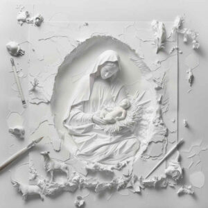 fine-line-mary – tattoo design ideas free ai generated – ultra-detailed – for-wrist-side – Gallery: mary-inkby-ai