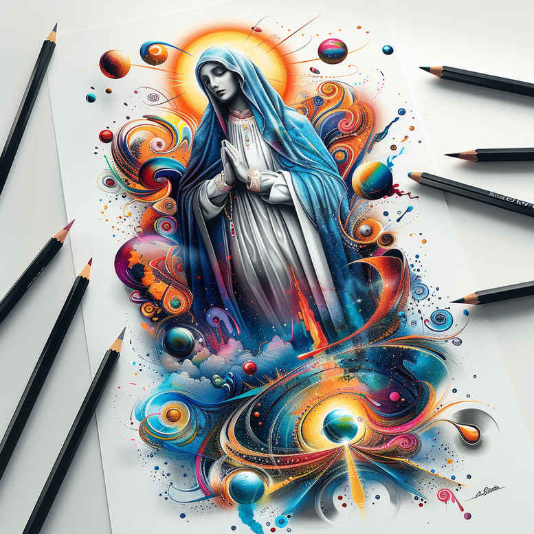 mary-and-grace – tattoo design ideas free ai generated – natural-finish – for-ribs – Gallery: mary-inkby-ai
