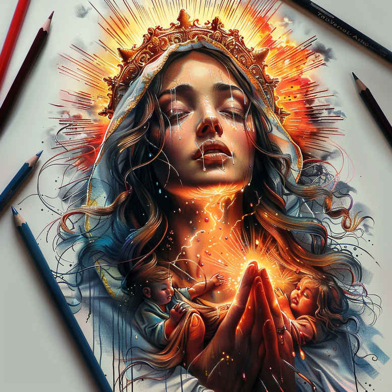 mary-and-hope – tattoo design ideas free ai generated – light-and-shadow-play – for-wrist – Gallery: mary-inkby-ai