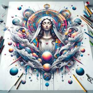 mary-and-spirituality-for-men – tattoo design ideas free ai generated – tactile-shading – for-hand – Gallery: mary-inkby-ai