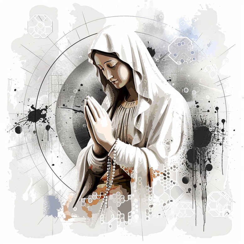 mary – tattoo design ideas free ai generated – vivid-detail – for-upper-thigh – Gallery: mary-inkby-ai