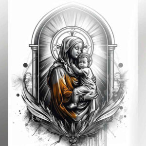 mary tattoo design ideas Realism skin realism caring represents resilience