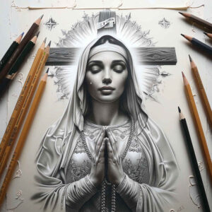 mary tattoo design ideas rich blacks compassionate for upper chest
