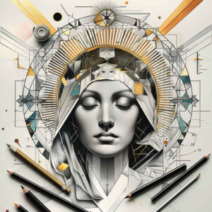 mary tattoo design ideas Realism crisp detail divine for chest