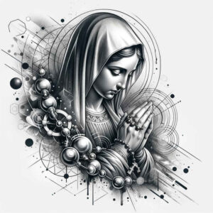 mary tattoo design ideas refined lines serene stands for courage