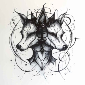masks – tattoo design ideas free ai generated – realism-surface-complexity – for-back-shoulder – Gallery: masks-inkby-ai