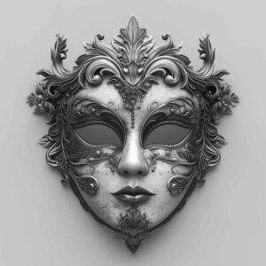 nature-motif-mask – tattoo design ideas free ai generated – surrealism-chromatic-flux – for-lower-arm – Gallery: masks-inkby-ai
