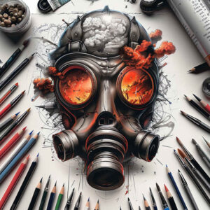 ornamental-detail-mask – tattoo design ideas free ai generated – realism-skin-illusion – for-hand – Gallery: masks-inkby-ai