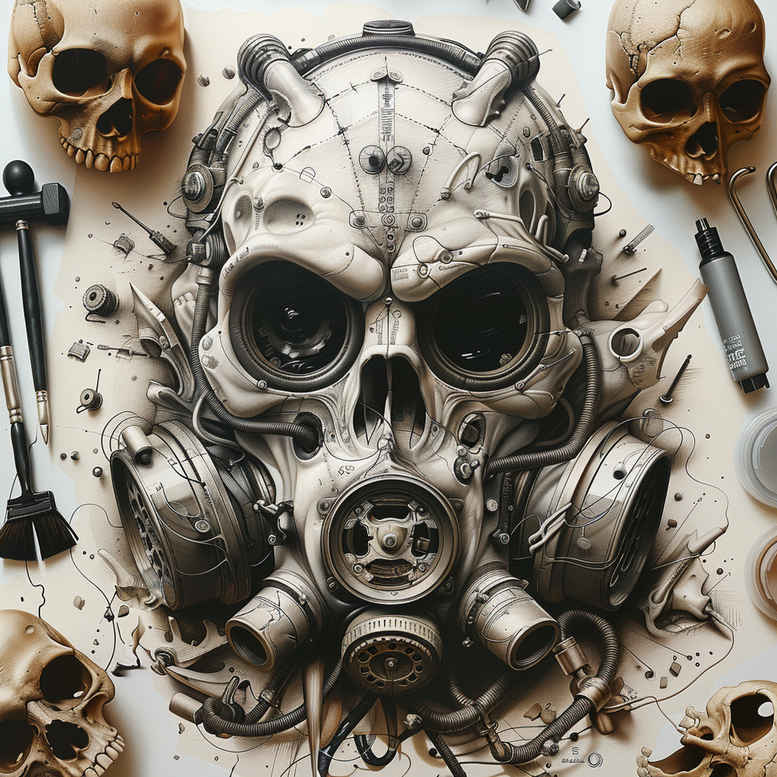 masks tattoo design ideas hyperrealistic bold shapes for fingers