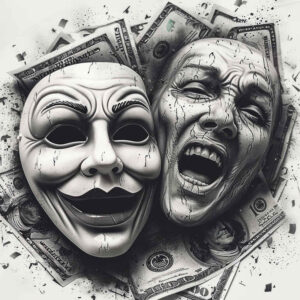 masks tattoo design ideas artistic flair exaggerated features shows courage