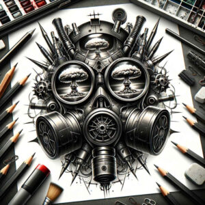 masks tattoo design ideas enigmatic aura haunting represents perseverance
