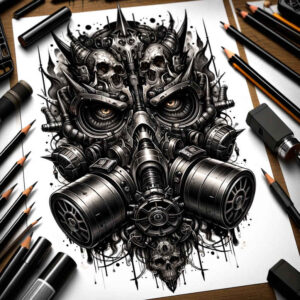 masks tattoo design ideas classic motifs mystical for shoulder