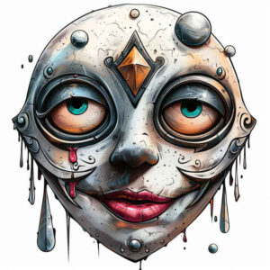 masks tattoo design ideas Realism color precision spiritual resilience and power