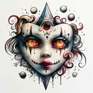 masks tattoo design ideas Realism portrait realism traditional meaning strength