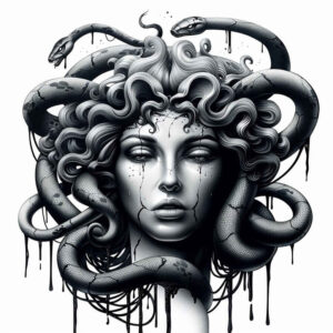 medusa-curse-realism-naturalistic-for-elbow – tattoo design ideas free ai generated – Gallery: medusa-inkby-ai
