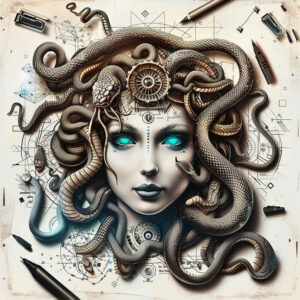 medusa-design-realism-real-ink-flow-for-wrist – tattoo design ideas free ai generated – Gallery: medusa-inkby-ai