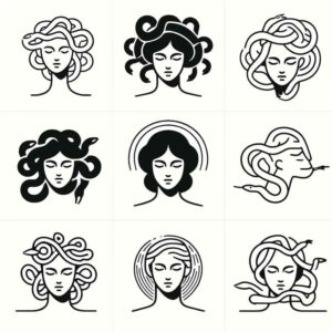 mythical-guardian-surrealism-enigmatic-light-for-upper-thigh – tattoo design ideas free ai generated – Gallery: medusa-inkby-ai