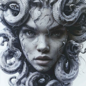 medusa-serpent-tattoo-realism-fine-lines-for-lower-chest – tattoo design ideas free ai generated – Gallery: medusa-inkby-ai